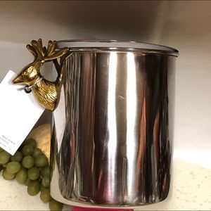 Handcrafted Indian Artisan holiday Deer container